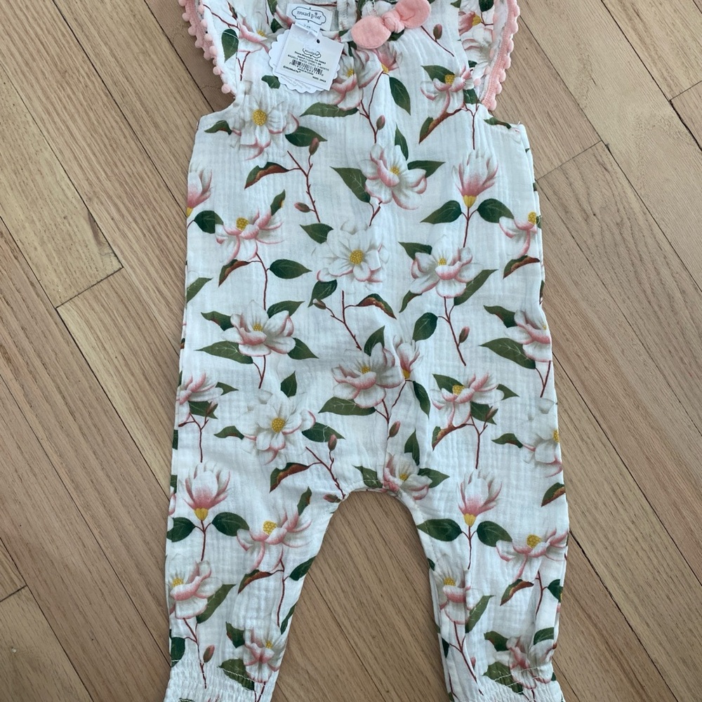 Mud Pie baby girls set